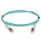 Add-On 1M LC MALE TO LC MALE OM3 STRAIGHT AQUA DUPLEX FIBER OFNR RISER-RATED ADD-LC-LC-1MST5OM3 - alternate 5